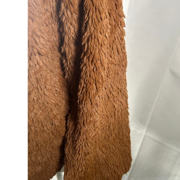 Patagonia Women's Fleece Jacket Brown Button Front Pockets‎ Size XS - Picture 4 of 9